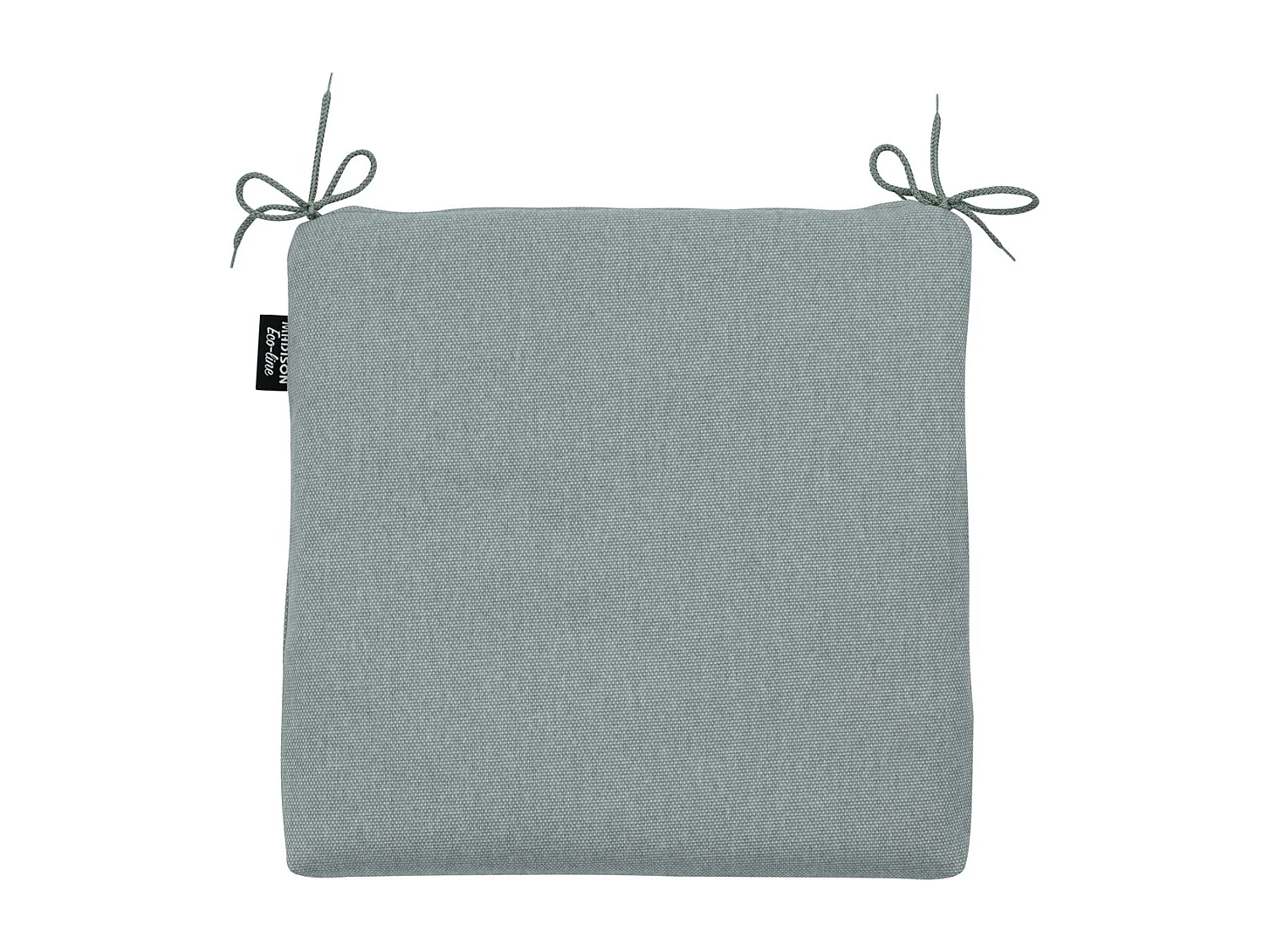 Coussin d'assise en toile argentée éco+ - Environ 40 x 40 cm - Lot de 4