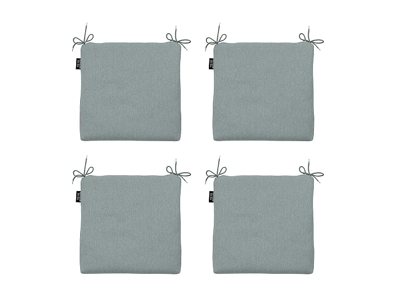 Zitkussen Silver canvas eco+ - Ca. 40x40 cm - Set van 4