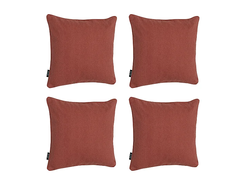 Coussin décoratif Terra canvas eco+ - Environ 50x50 cm - Lot de 4