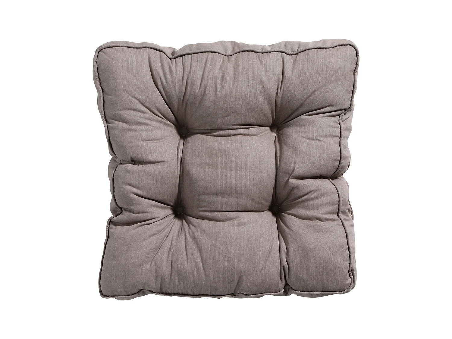 Sitzkissen Florance Basic taupe - Ca. 47x47 cm - 4er Set
