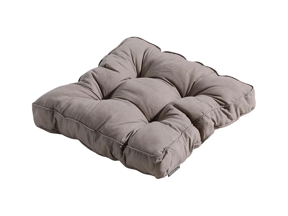 Sitzkissen Florance Basic taupe - Ca. 47x47 cm - 4er Set