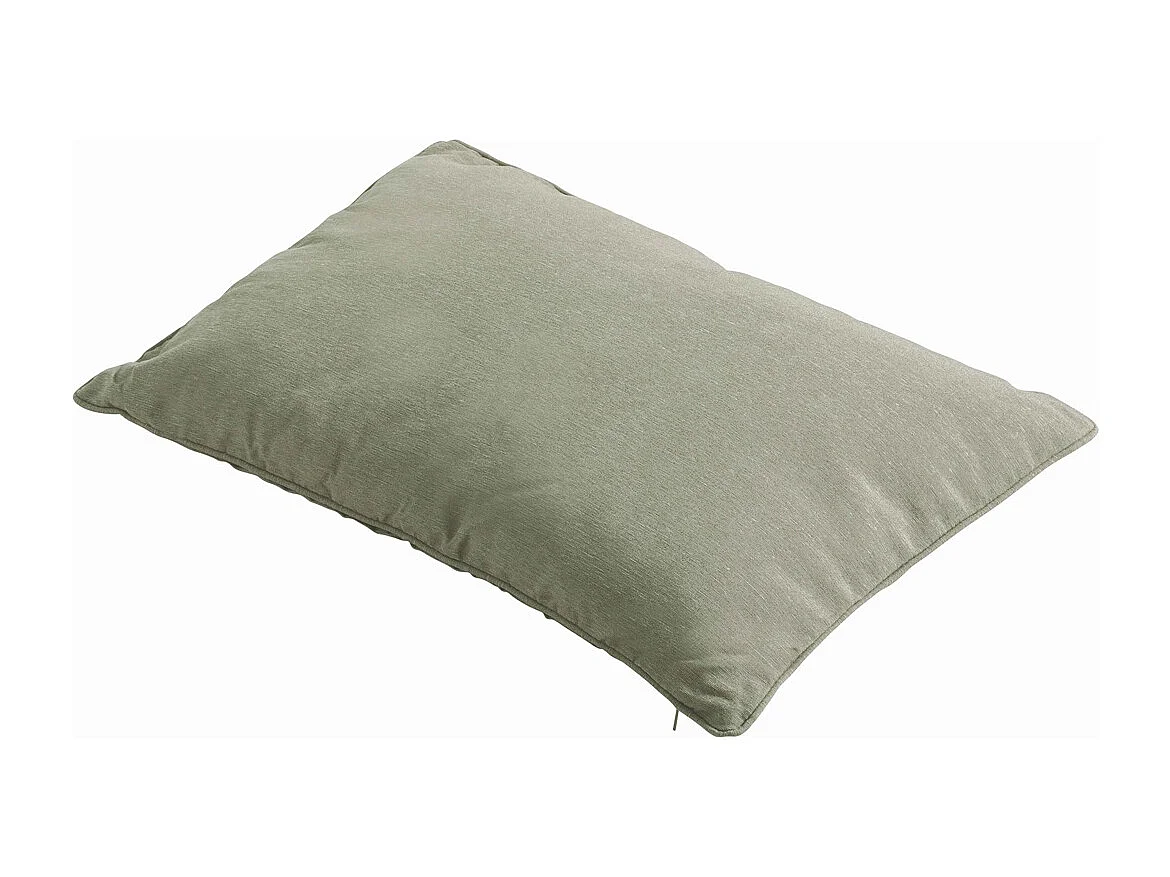 Coussin décoratif Panama sauge - Env. 40x60 cm - Lot de 4