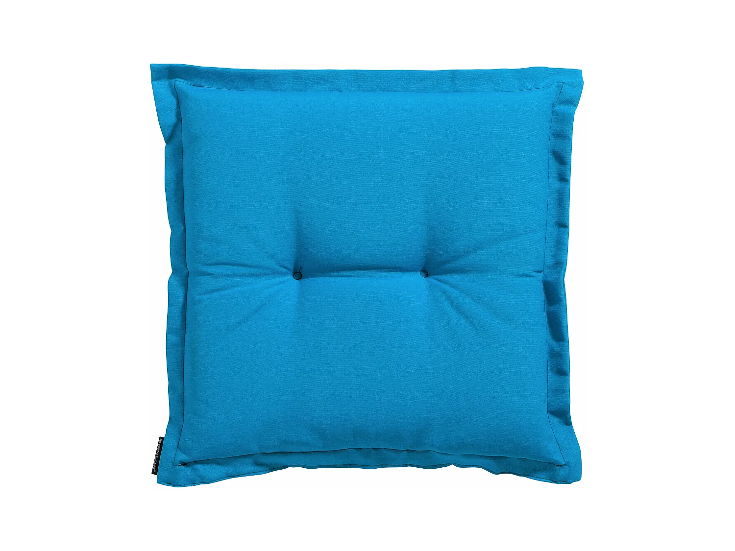 Coussin d'assise Panama aqua - Environ 50x50 cm - Lot de 4