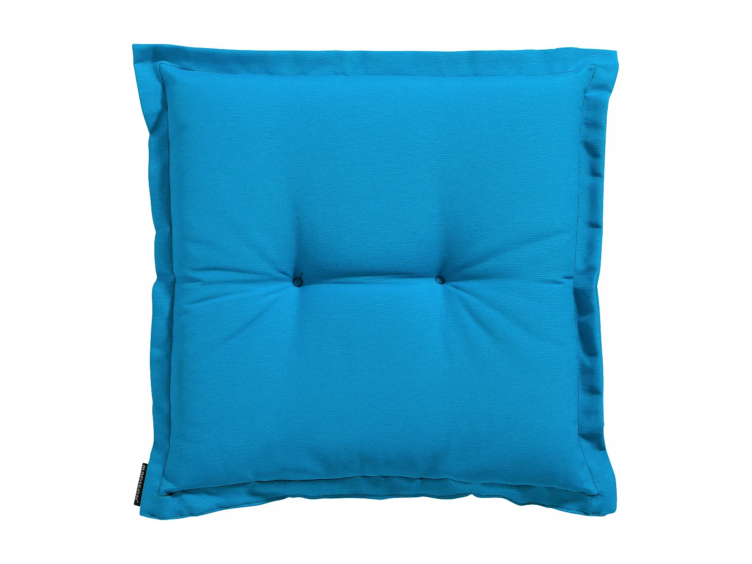 Coussin d'assise Panama aqua - Environ 50x50 cm - Lot de 4