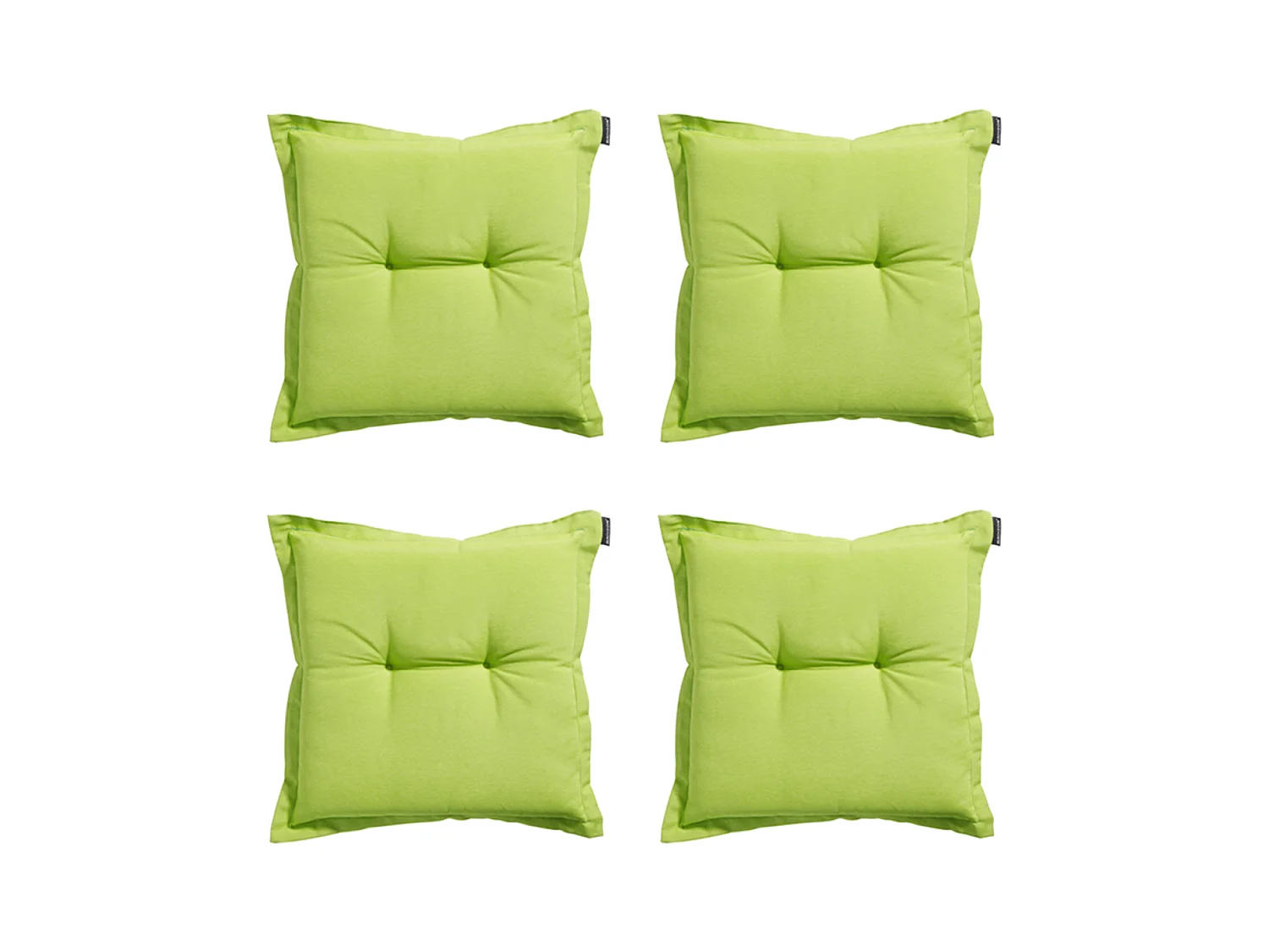 Zitkussen Panama lime - Ca. 50x50 cm - Set van 4