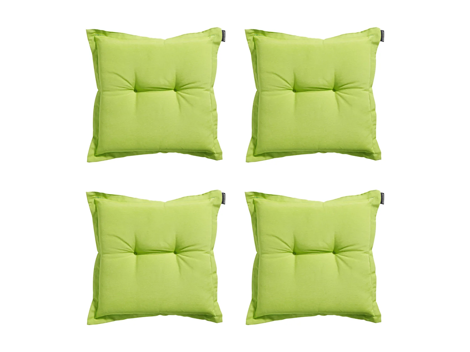 Zitkussen Panama lime - Ca. 50x50 cm - Set van 4