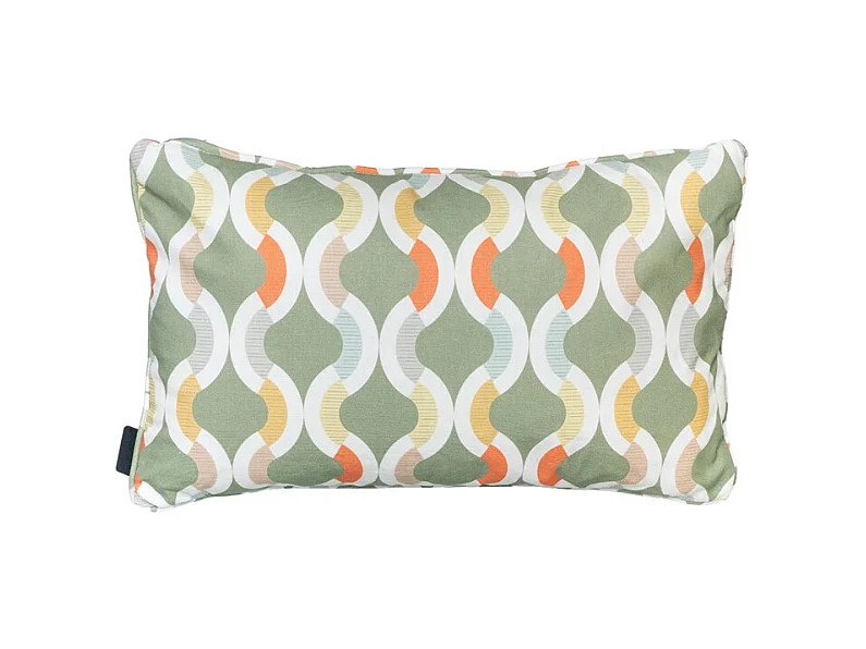 Coussin décoratif Trivia vert - Env. 30x50 cm - Lot de 4