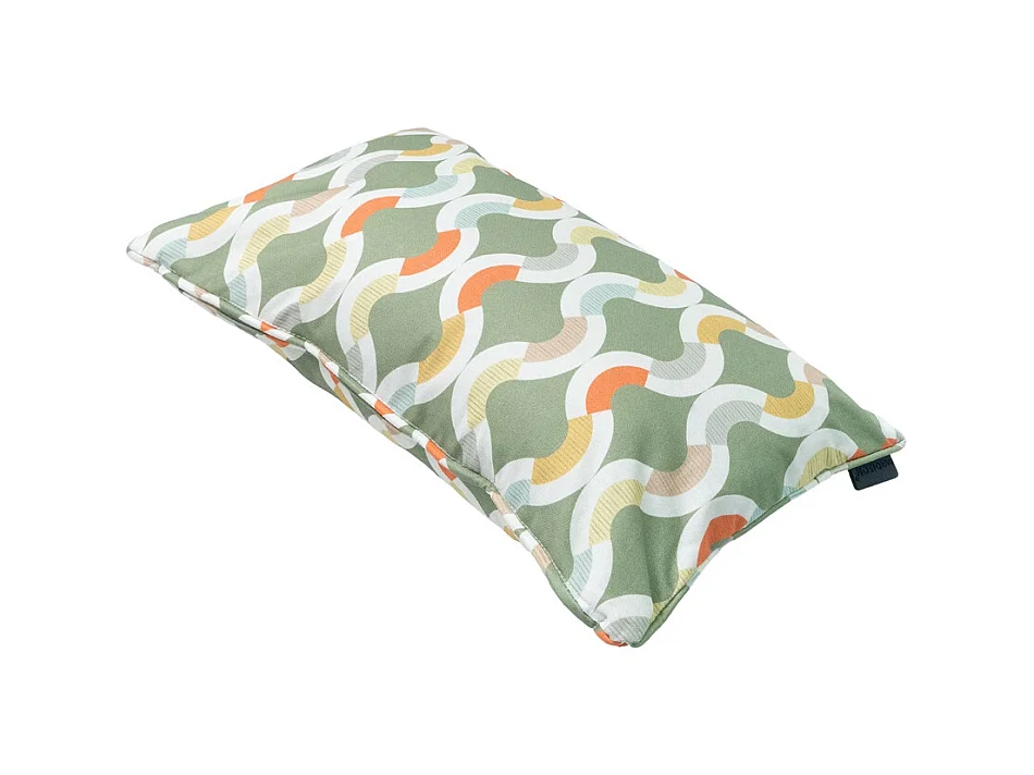 Coussin décoratif Trivia vert - Env. 30x50 cm - Lot de 4