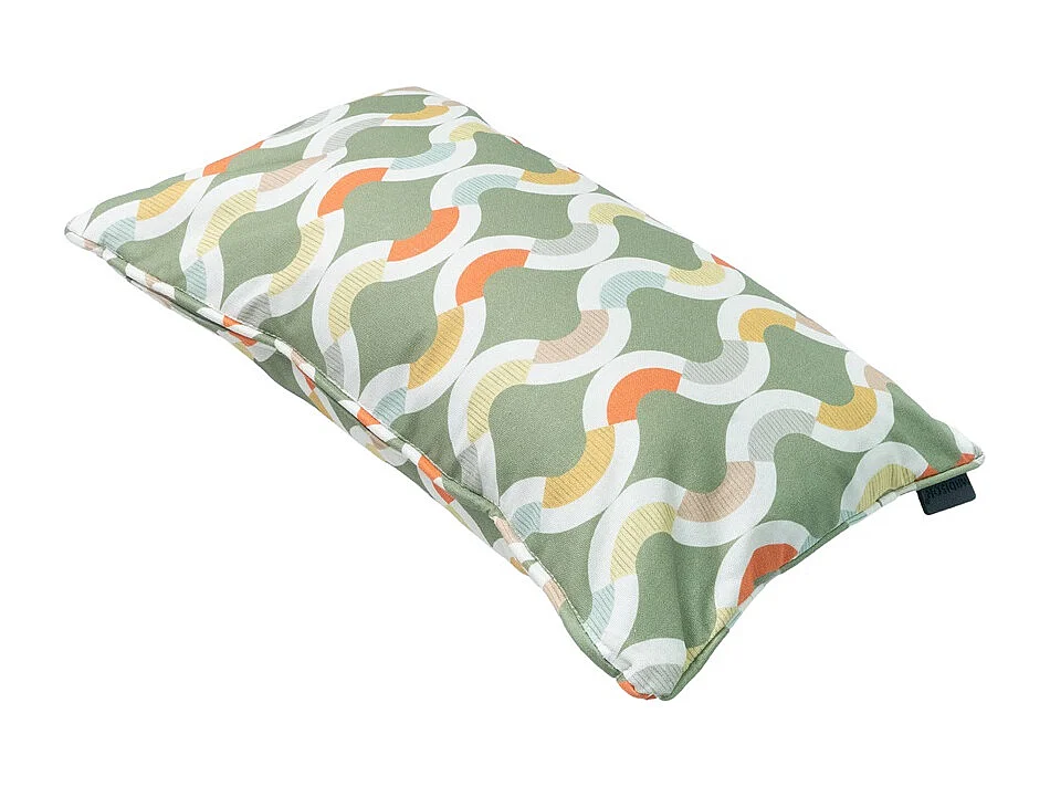 Coussin décoratif Trivia vert - Env. 30x50 cm - Lot de 4