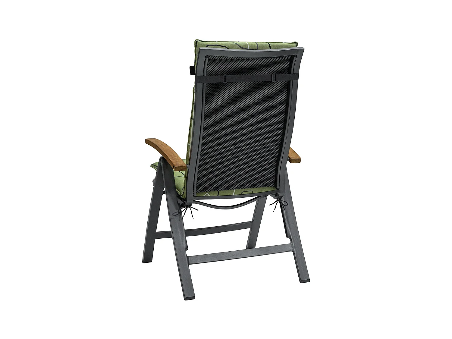 Gartenstuhlkissen High Back Joah Salbei - Ca. 120x50 cm - 4er Set