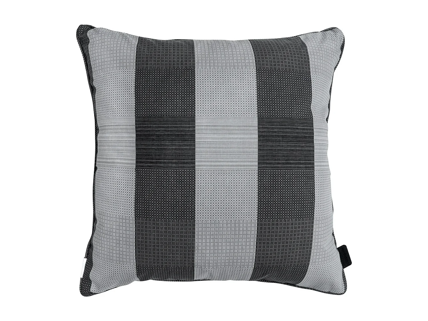 Coussin décoratif Alice gris - Env. 50x50 cm - Lot de 4