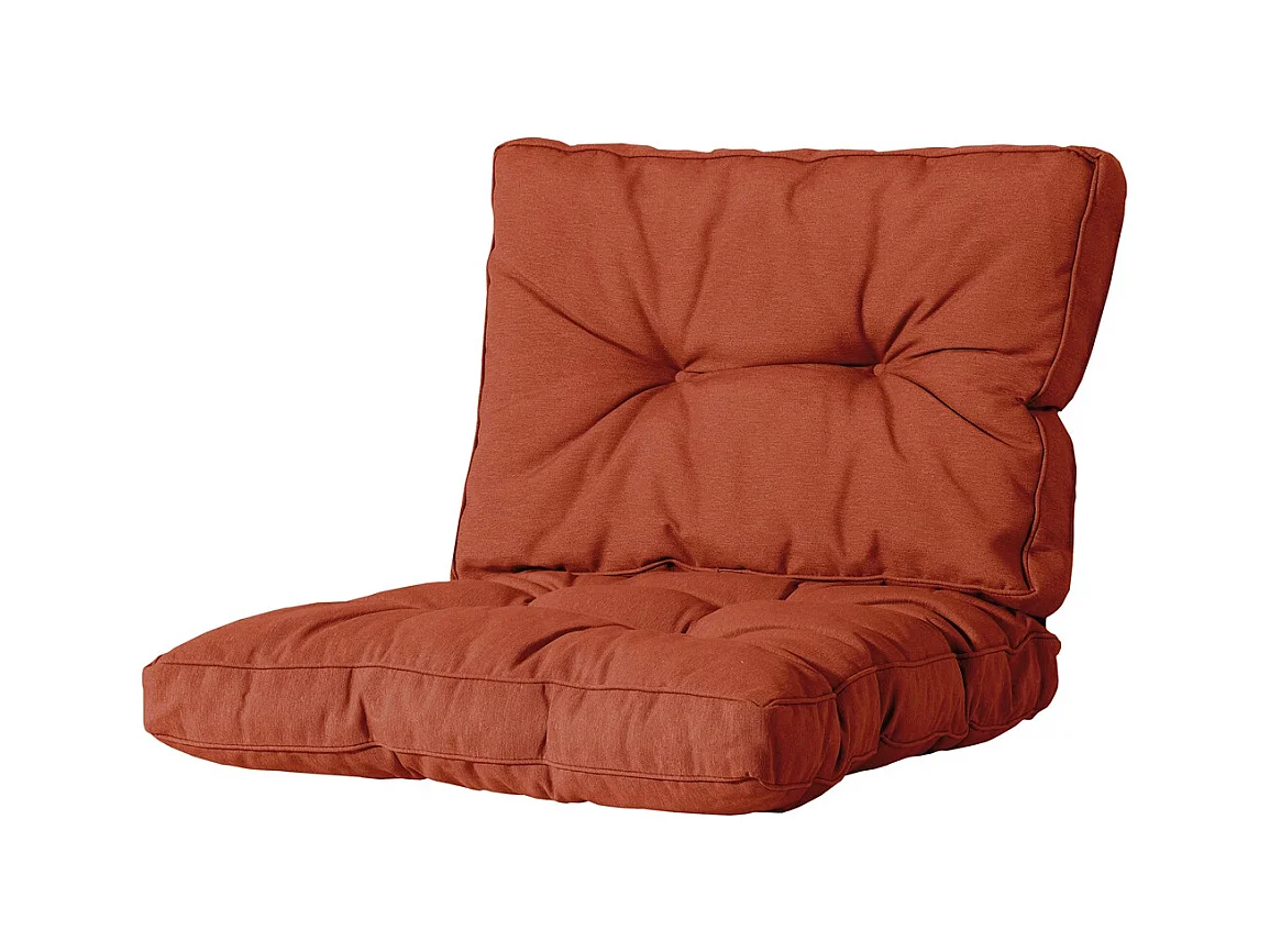 Florance Sitzkissen Panama terra - Ca. 60x60 cm - 2er Set