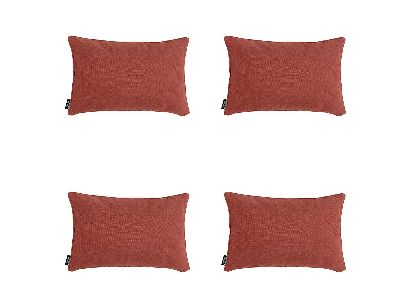 Coussin décoratif Terra canvas eco+ - Env. 30x50 cm - Lot de 4