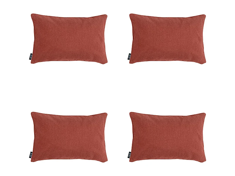 Coussin décoratif Terra canvas eco+ - Env. 30x50 cm - Lot de 4