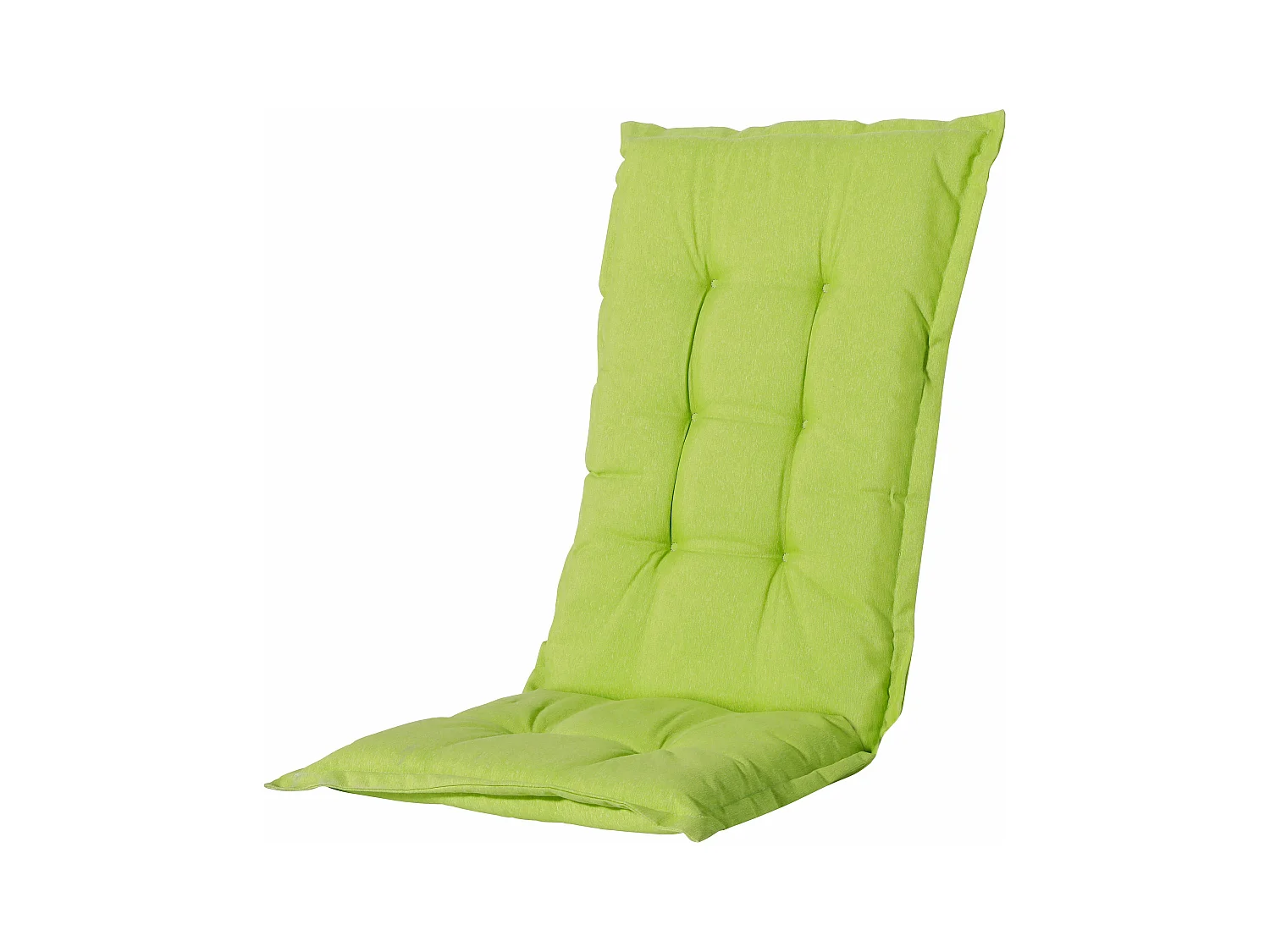 Gartenstuhlauflage Low Back Panama lime - Ca. 105x50 cm - 4er Set