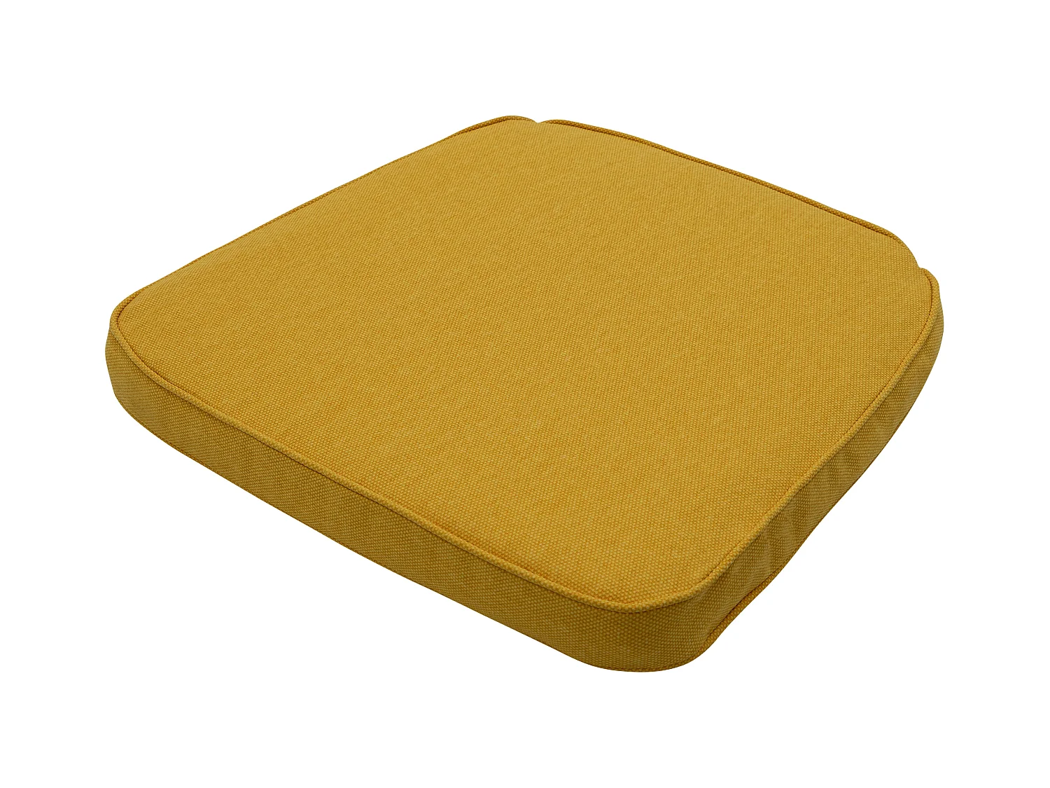 Coussin d'assise Wicker Gold toile éco+ - Env. 48 x 48 cm - Lot de 4
