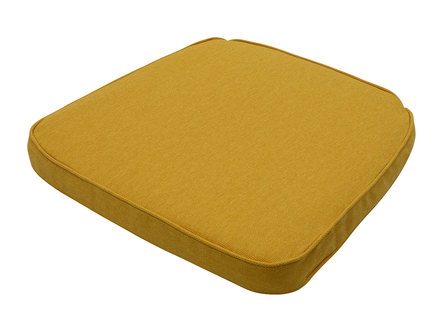 Coussin d'assise Wicker Gold toile éco+ - Env. 48 x 48 cm - Lot de 4