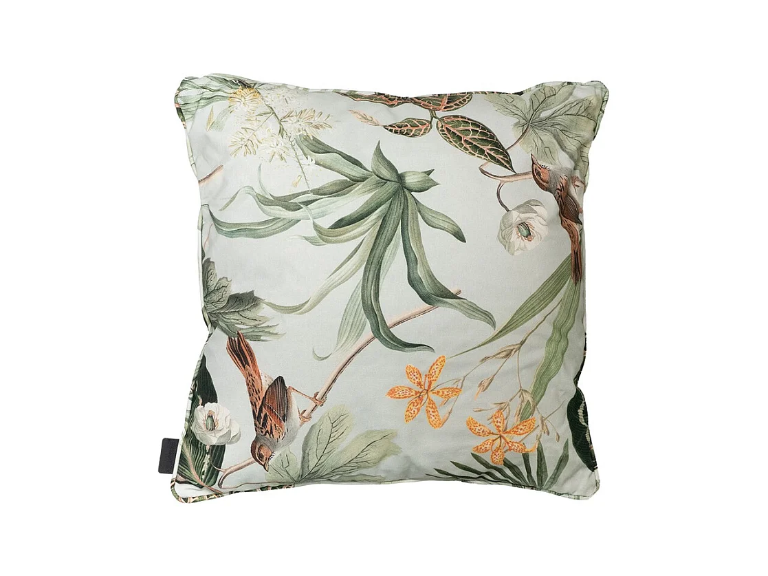 Coussin décoratif vert Grasse - Env. 50x50 cm - Lot de 4