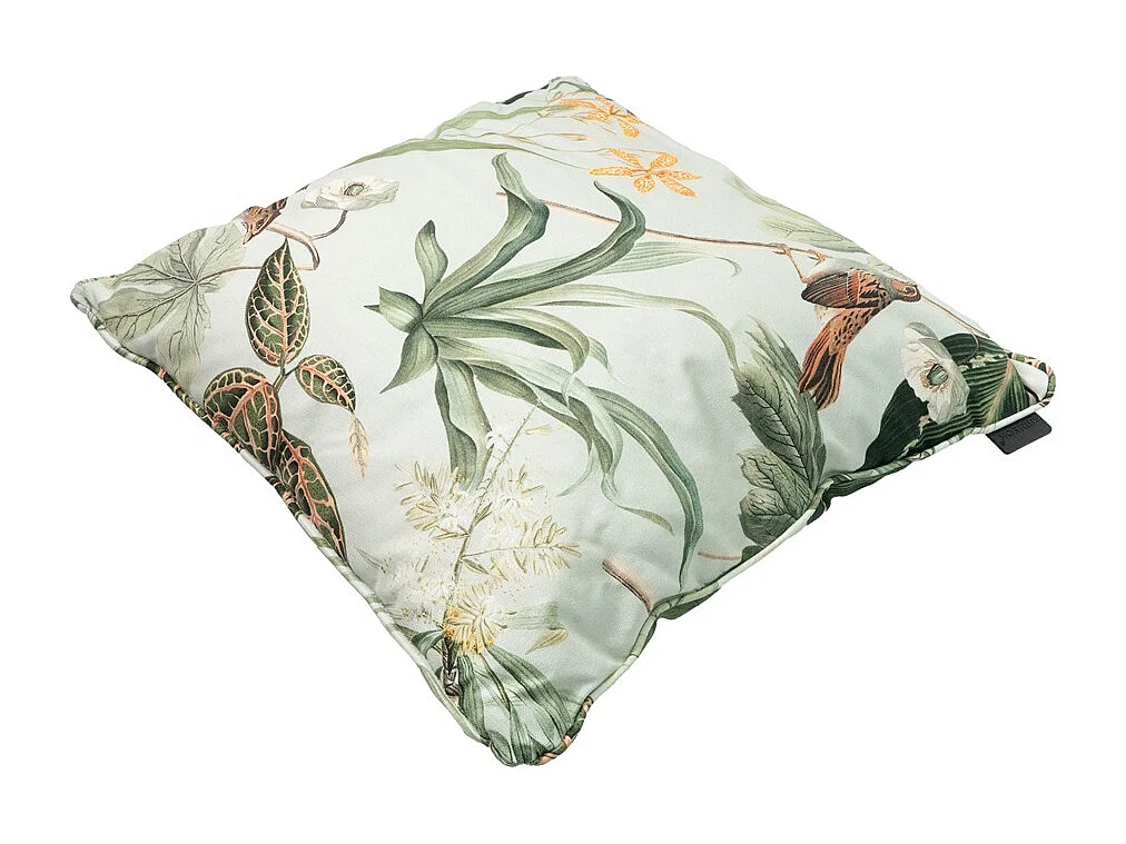 Coussin décoratif vert Grasse - Env. 50x50 cm - Lot de 4