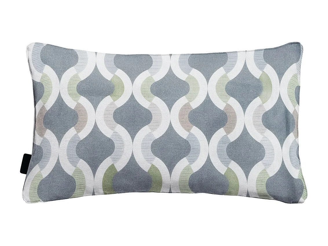 Sierkussen Trivia grey - Ca. 30x50 cm - Set van 4