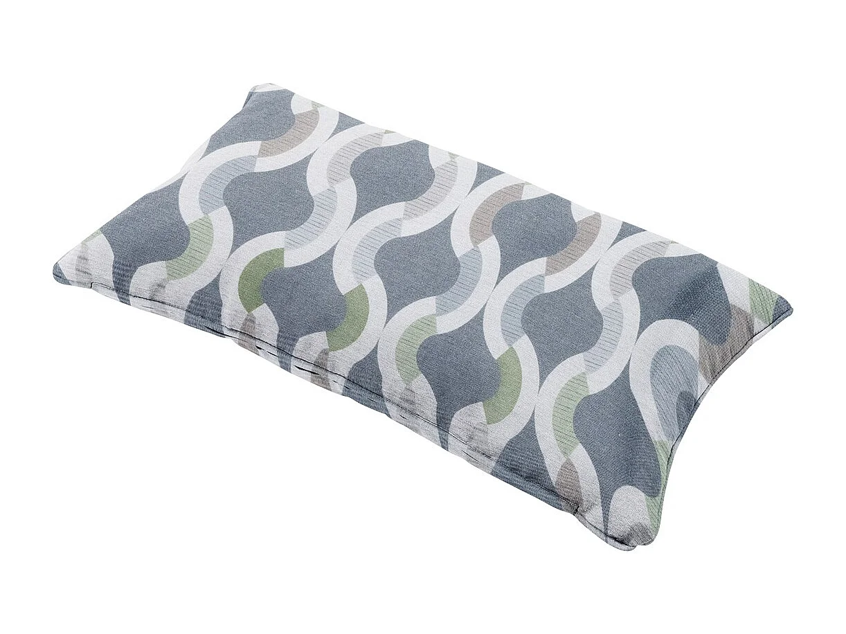 Sierkussen Trivia grey - Ca. 30x50 cm - Set van 4