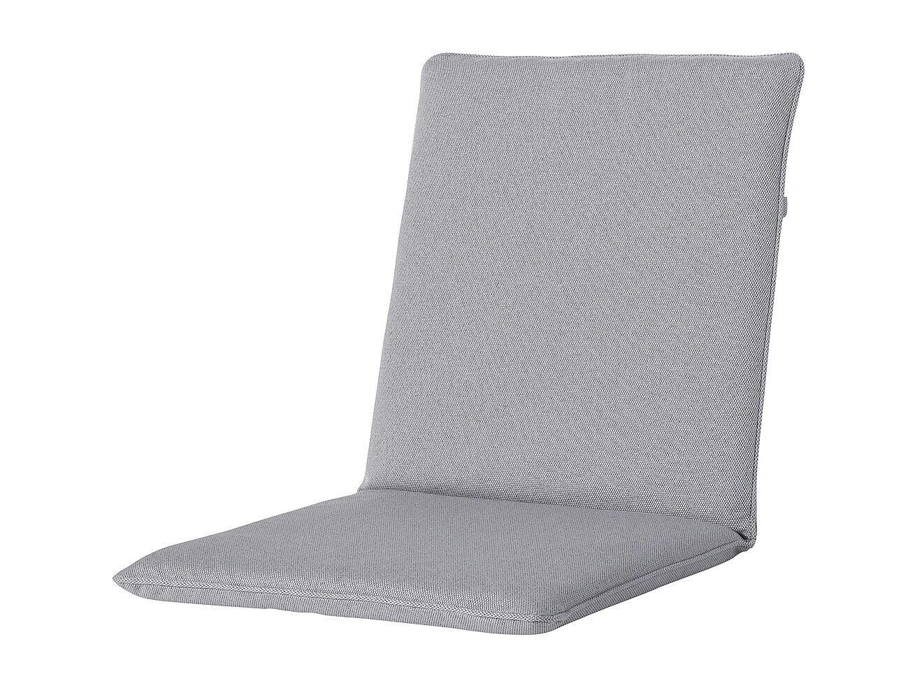 Coussin de chaise empilable Manchester gris clair - Environ 97 x 49 cm - Lot de 4