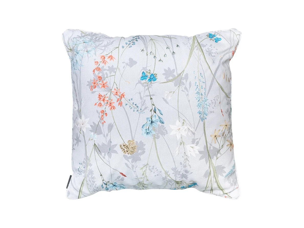 Coussin décoratif Donna toile azur éco+ - Env. 50x50 cm - Lot de 4