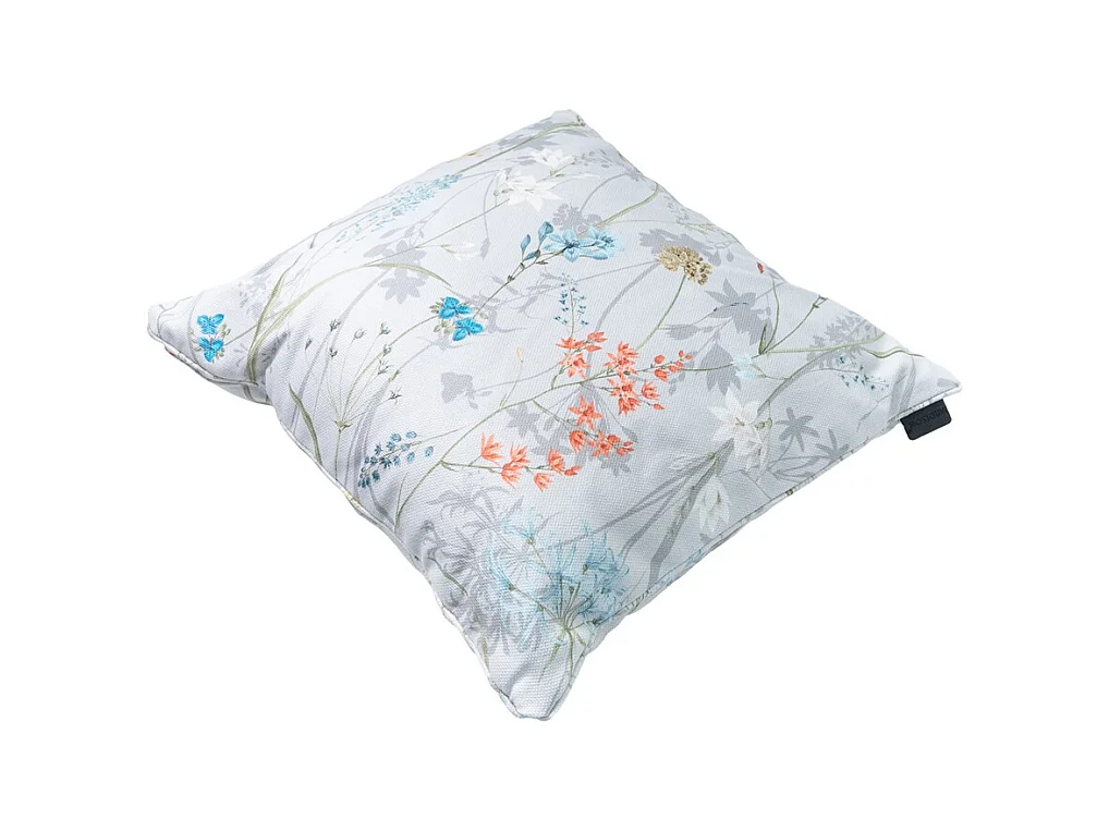 Coussin décoratif Donna toile azur éco+ - Env. 50x50 cm - Lot de 4