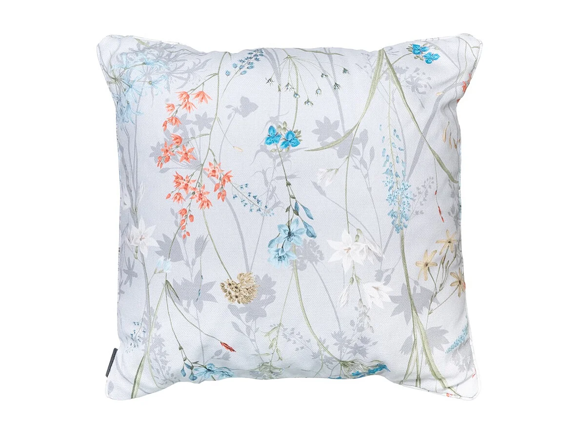 Coussin décoratif Donna toile azur éco+ - Env. 50x50 cm - Lot de 4