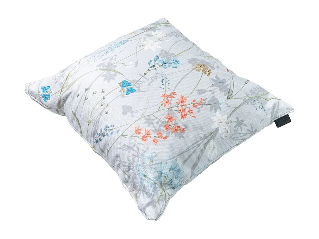 Coussin décoratif Donna toile azur éco+ - Env. 50x50 cm - Lot de 4