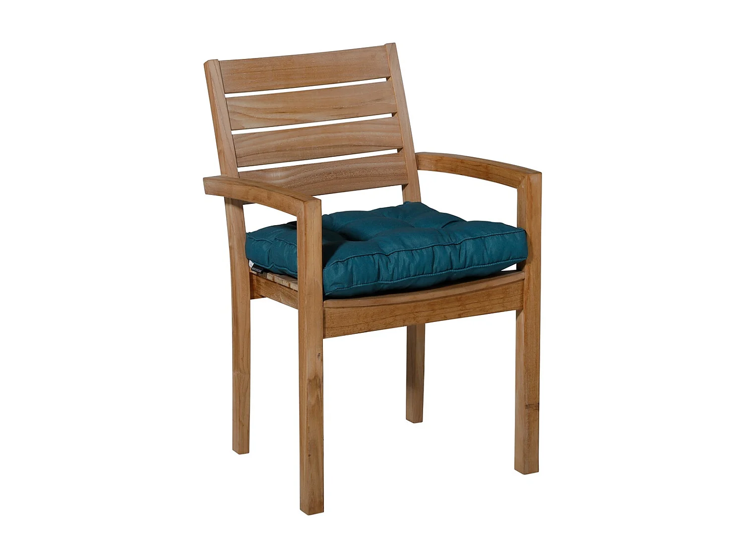 Zitkussen Florance Panama sea blue - Ca. 47x47 cm - Set van 4