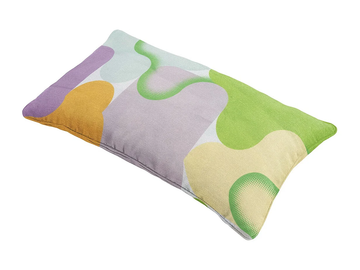 Coussin décoratif Grafi lilas - Env. 30x50 cm - Lot de 4