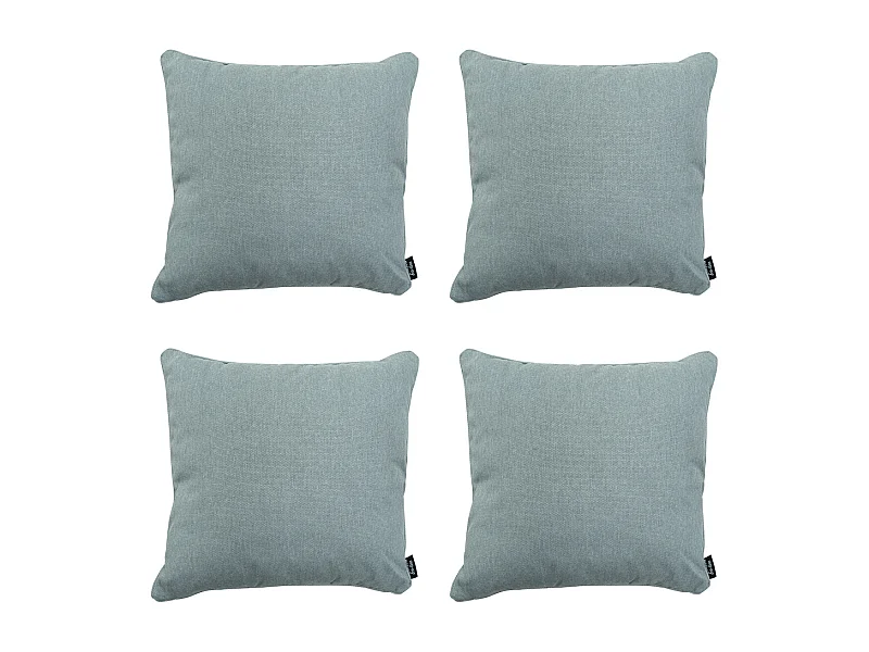 Sierkussen Silver canvas eco+ - Ca. 50x50 cm - Set van 4