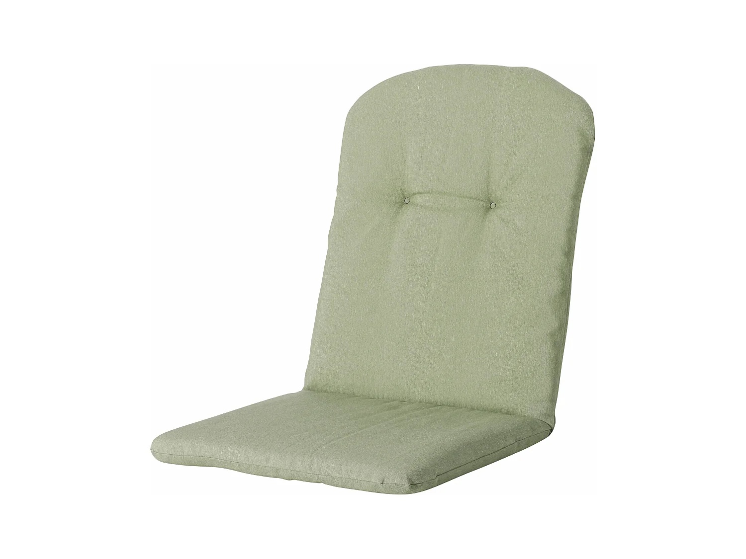 Coussin de fauteuil haut Panama sauge - Env. 96 x 45 cm - Lot de 4