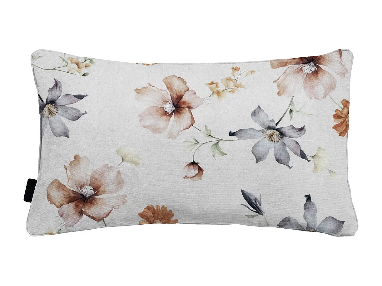 Coussin décoratif Florina naturel - Env. 30x50 cm - Lot de 4