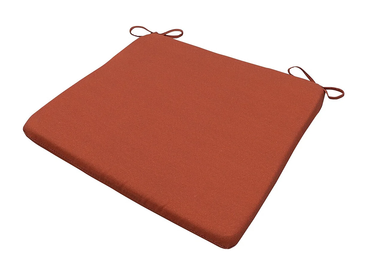 Coussin d'assise Panama Terra - Environ 40x40 cm - Lot de 4