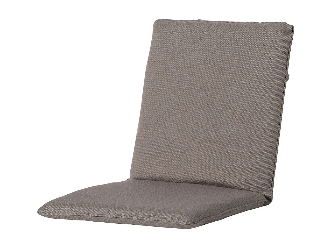 Coussin de chaise empilable Manchester taupe - Env. 97x49 cm - Lot de 4