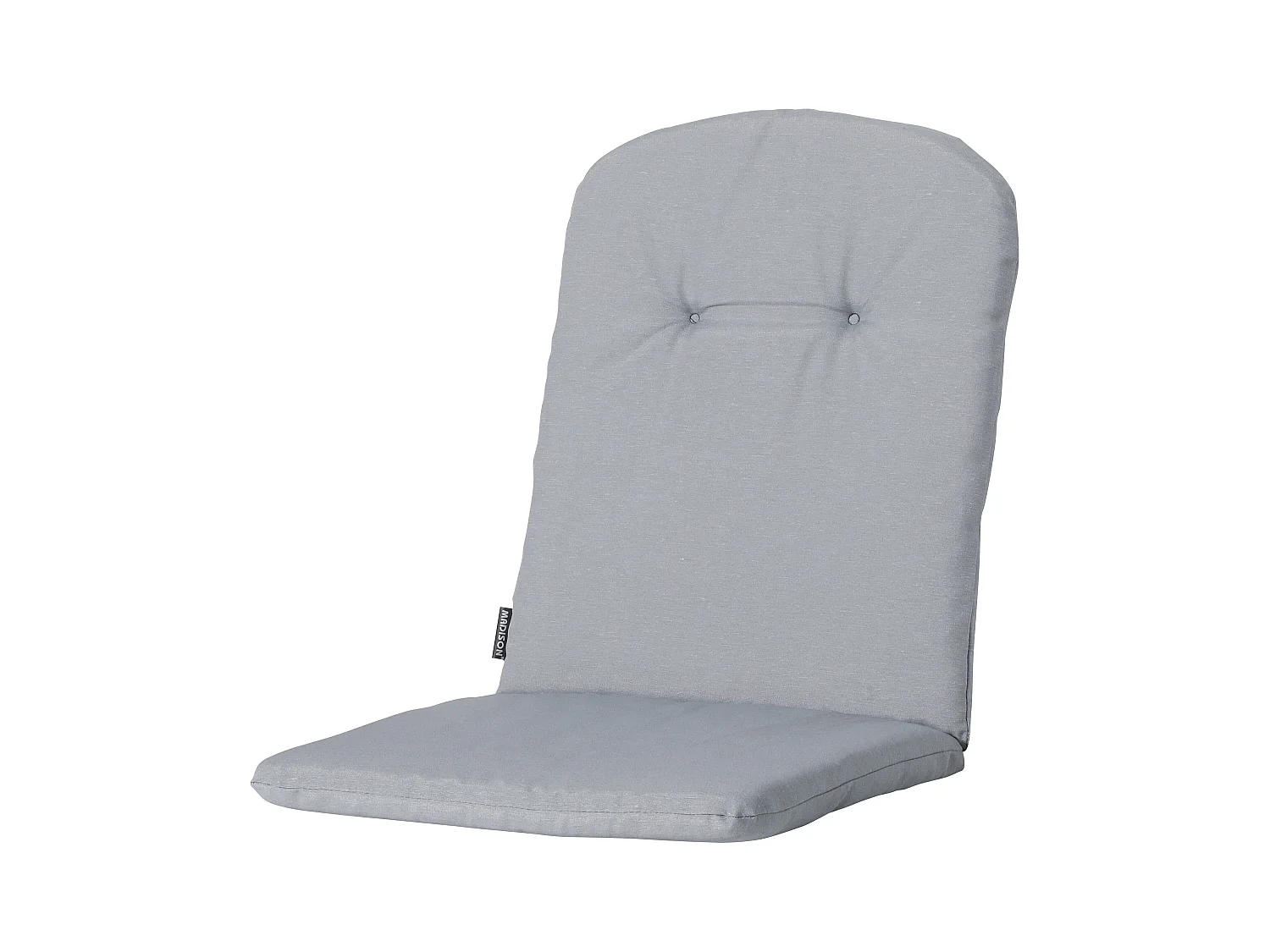 Coussin de siège baquet dossier haut Panama gris clair - Env. 96x45 cm - Lot de 4