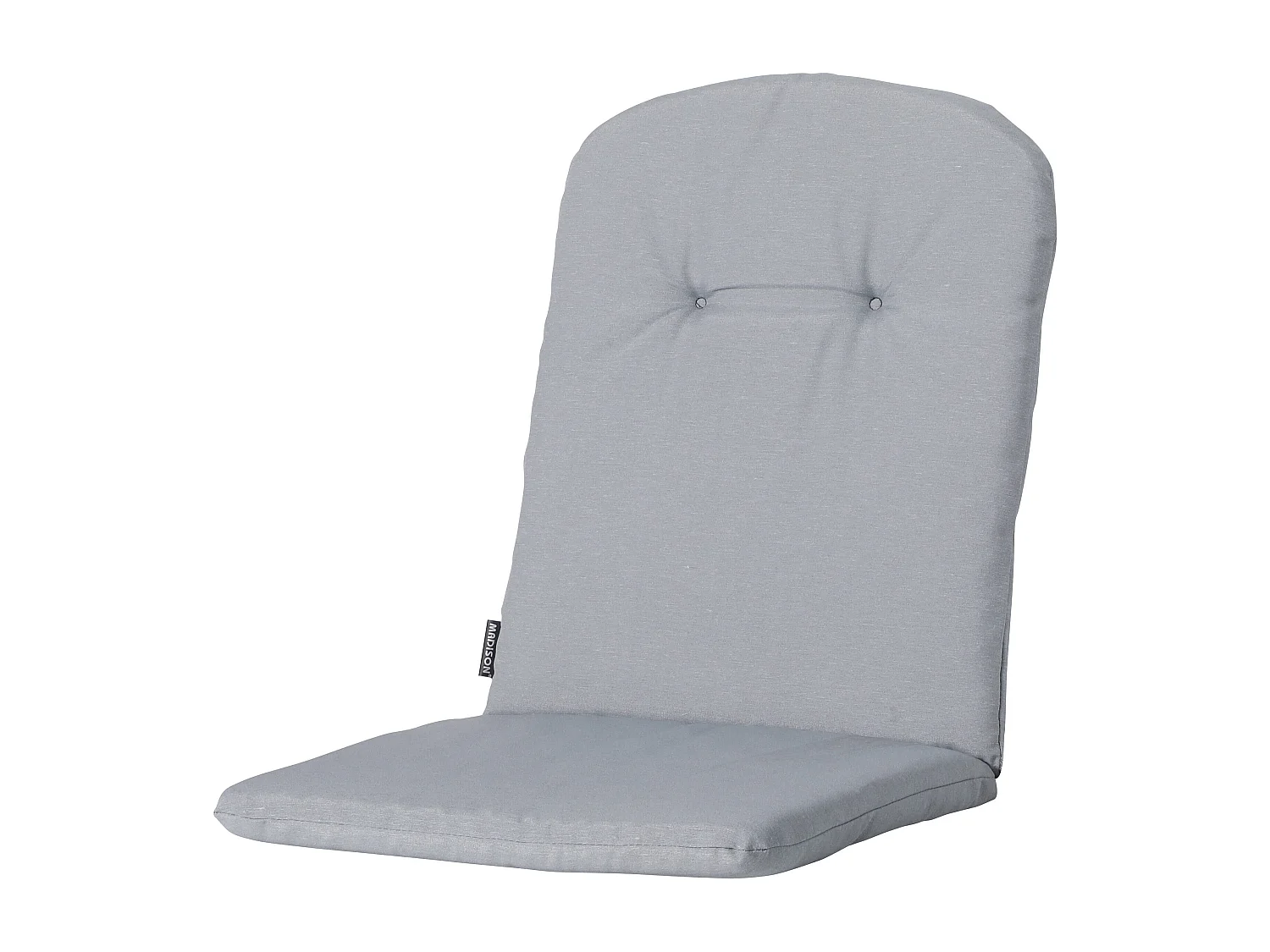 Coussin de siège baquet dossier haut Panama gris clair - Env. 96x45 cm - Lot de 4