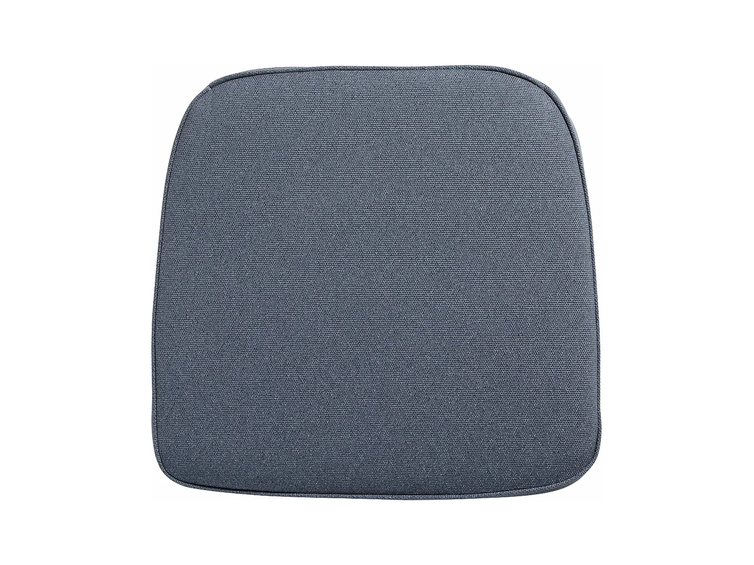 Coussin d'assise Wicker Manchester gris denim - Environ 48 x 48 cm - Lot de 4