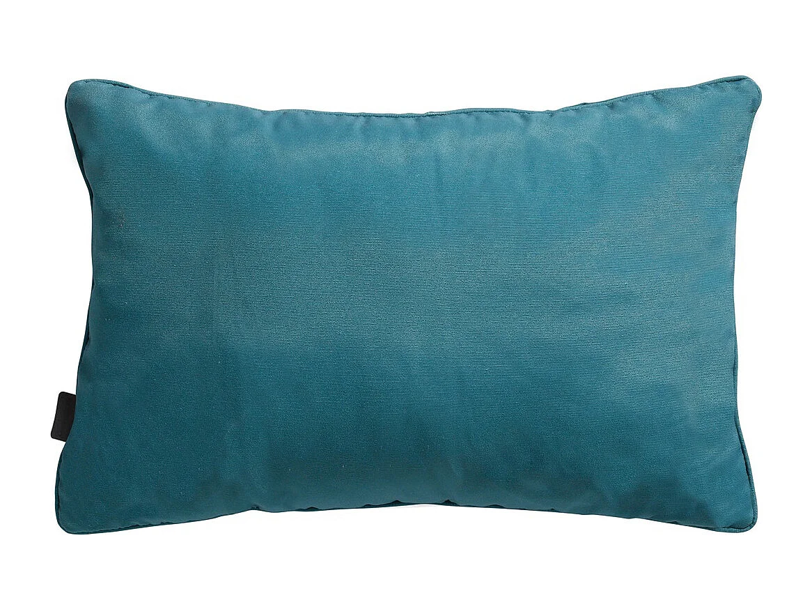 Coussin décoratif Panama bleu mer - Env. 40x60 cm - Lot de 4
