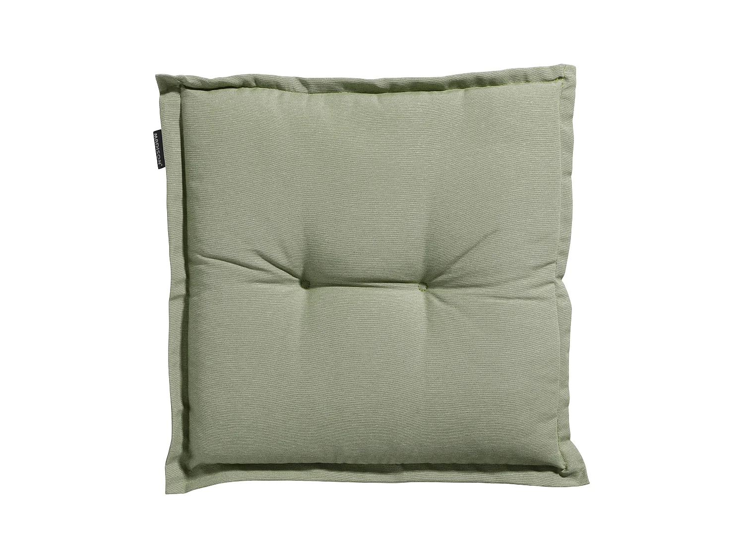 Coussin d'assise Panama sauge - Environ 50 x 50 cm - Lot de 4