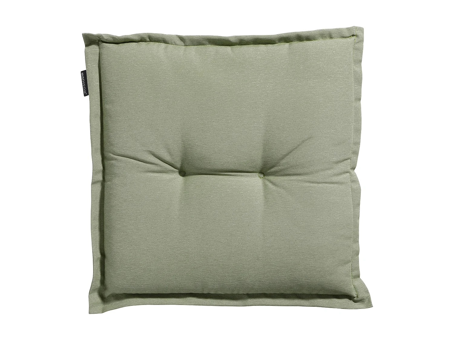 Coussin d'assise Panama sauge - Environ 50 x 50 cm - Lot de 4