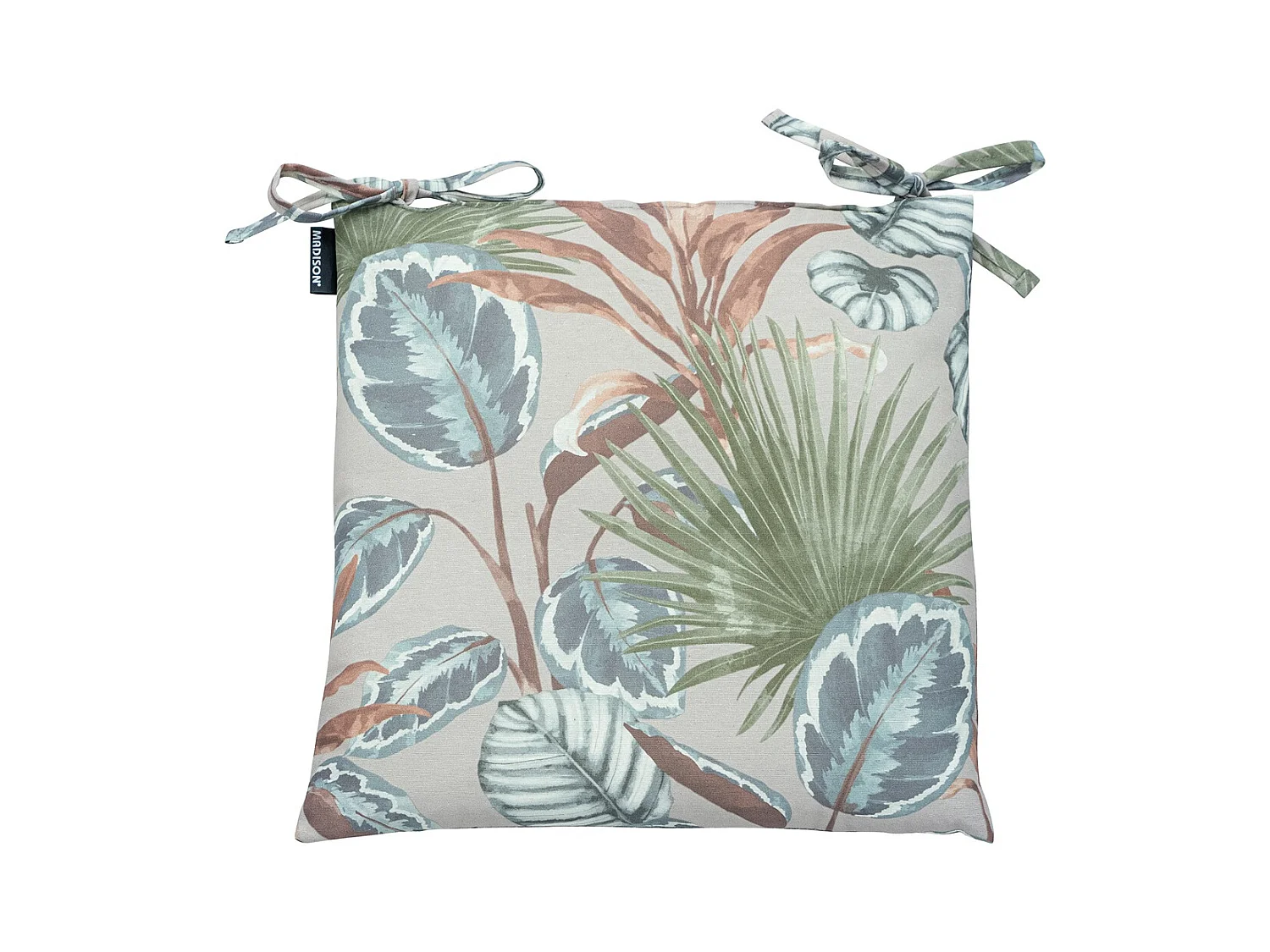 Coussin d'assise Toscane Cala naturel - Environ 46 x 46 cm - Lot de 4