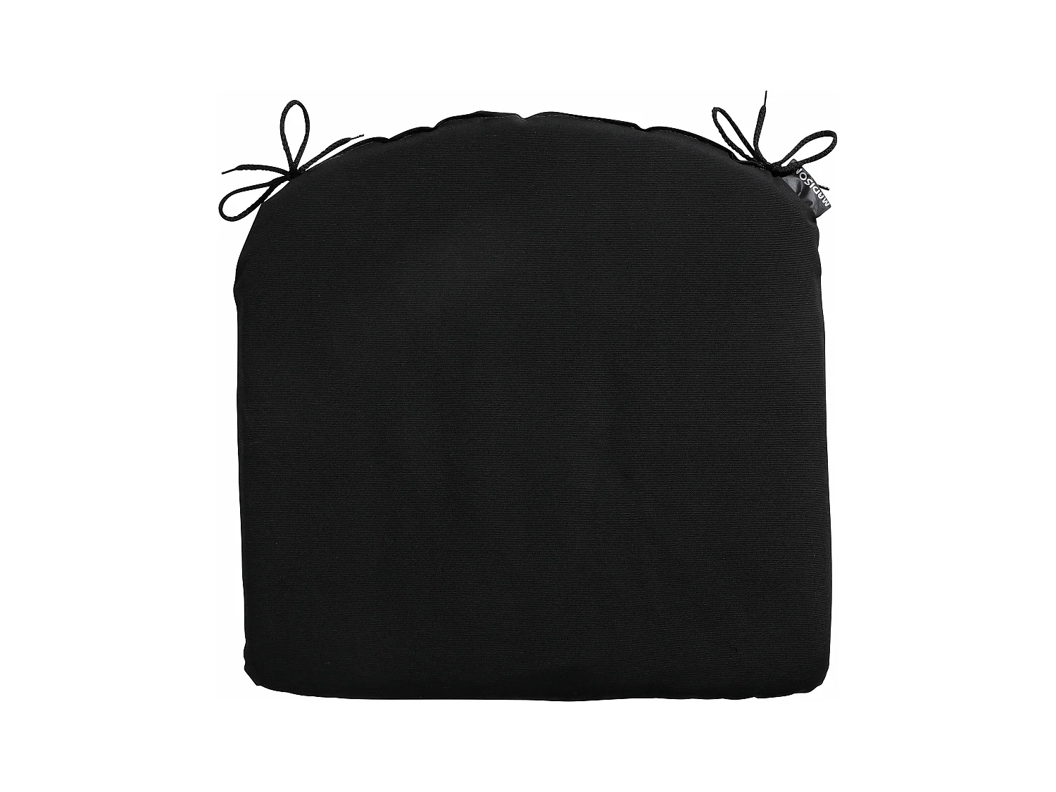 Sitzkissen Panama schwarz - Ca. 46x48 cm - 4er Set