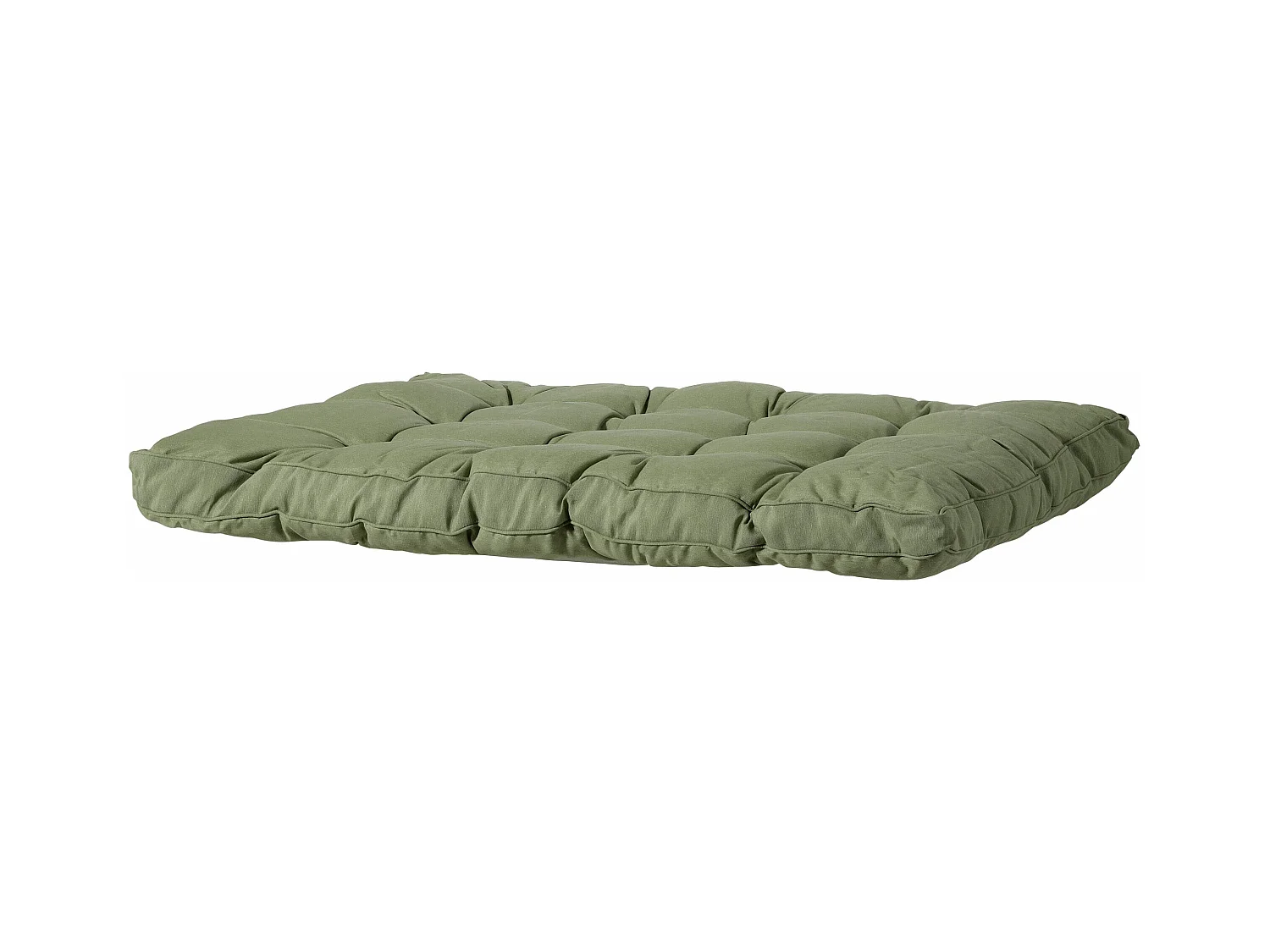 Coussin d'assise Panama sauge - Env. 120x80 cm