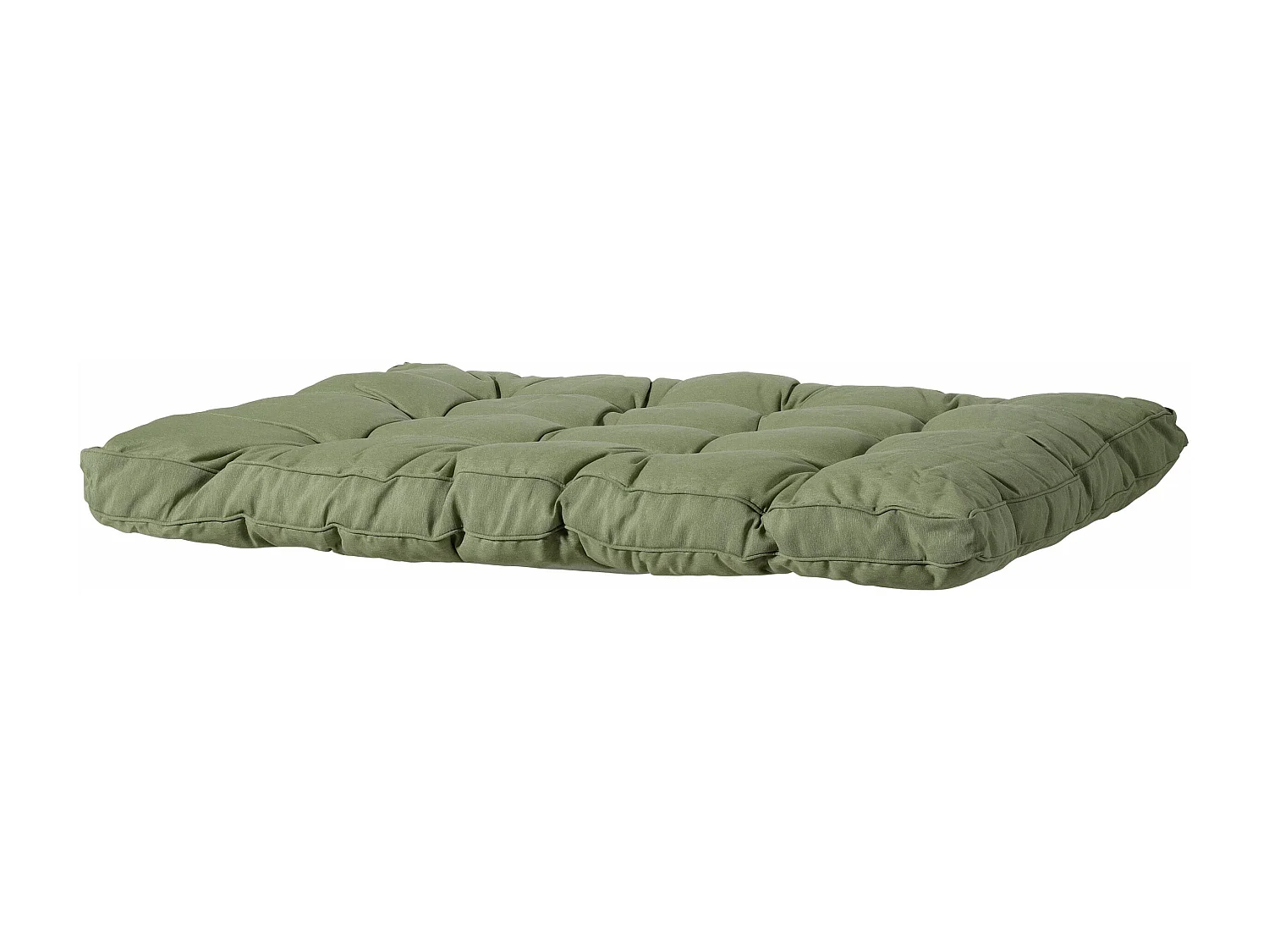 Coussin d'assise Panama sauge - Env. 120x80 cm