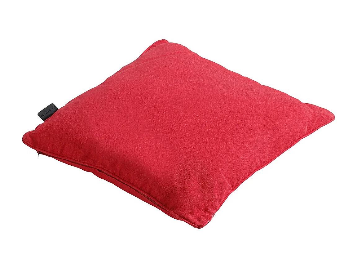 Coussin décoratif Panama rouge - Env. 45x45 cm - Lot de 4