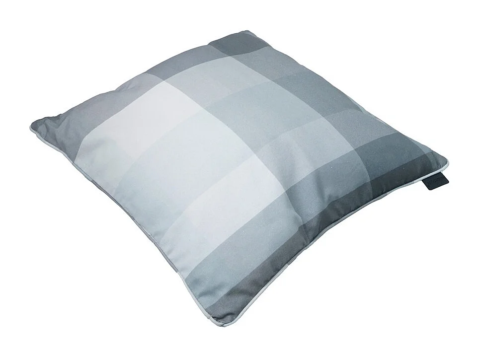 Coussin décoratif Sya gris - Environ 50x50 cm - Lot de 4