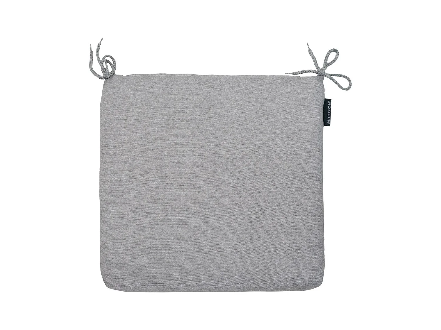 Coussin d'assise Naples gris - Environ 40 x 40 cm - Lot de 4